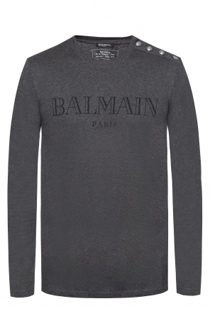 T-shirt with decorative buttons, zdjęcie 1 T-shirt with decorative buttons od Balmain